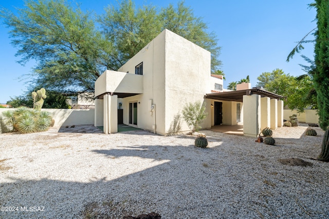 view of back of house