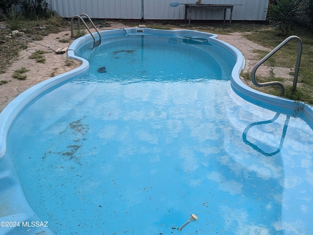 view of pool