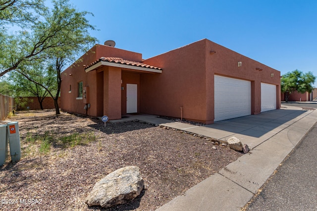 view of southwest-style home