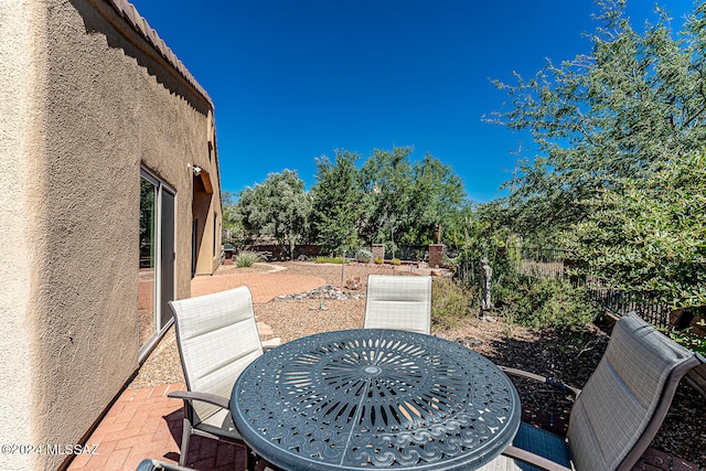 view of patio