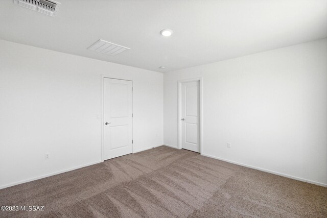 interior space featuring carpet flooring