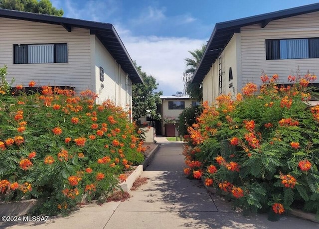 view of property exterior