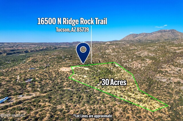 16500 N Ridge Rock Trl, Tucson AZ, 85739 land for sale