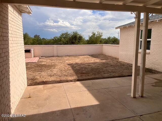 view of patio