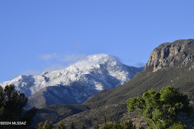 view of mountain feature