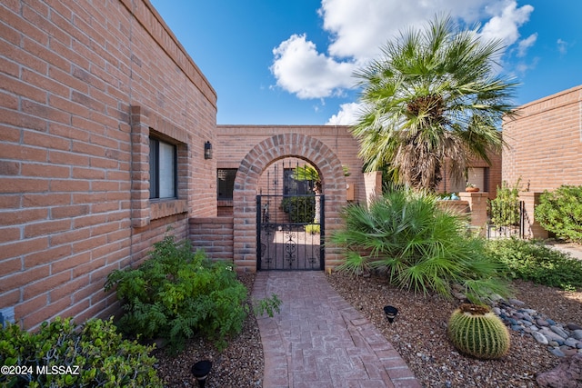 view of property entrance