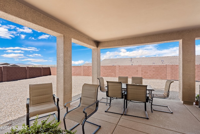 view of patio