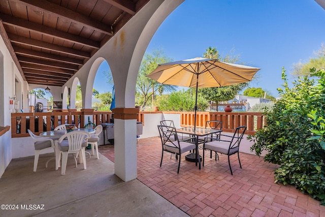 view of patio / terrace