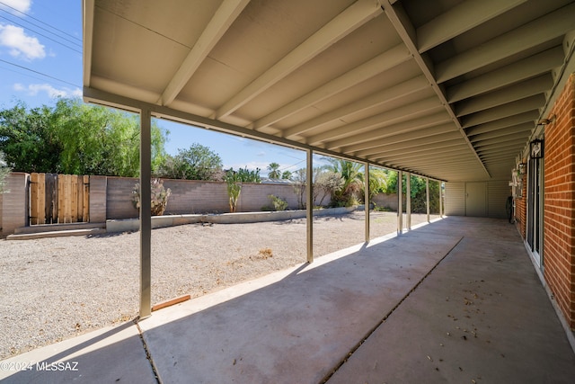 view of patio