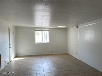 view of tiled empty room