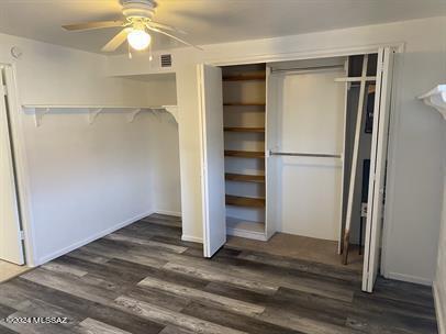 closet with visible vents