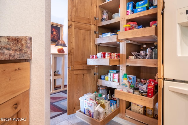 view of pantry