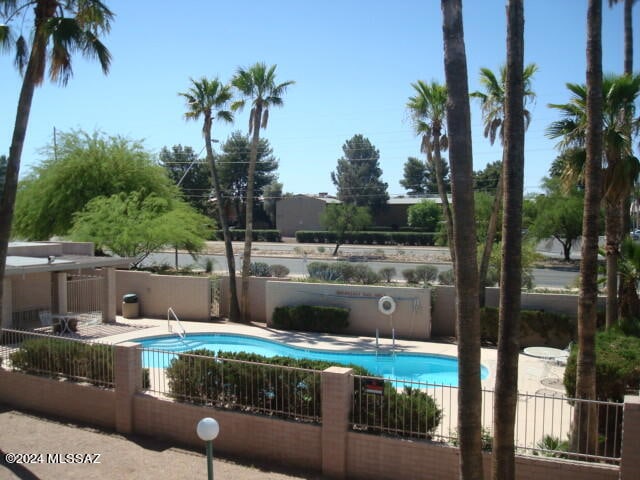 view of swimming pool