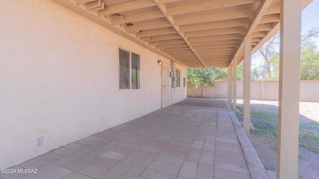 view of patio / terrace