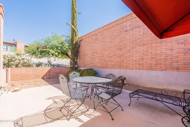 view of patio / terrace