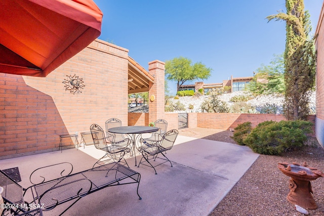 view of patio / terrace