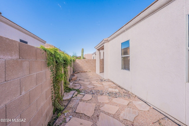 exterior space with a patio area