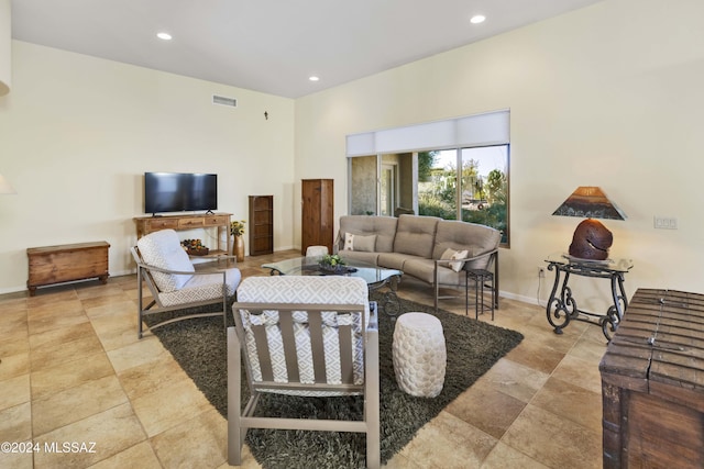 view of living room