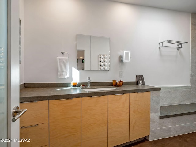 bar with a sink