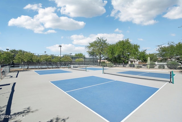 view of sport court with basketball court