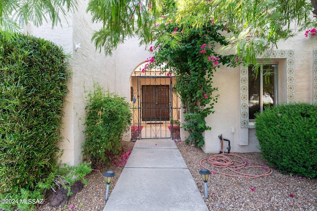 view of property entrance