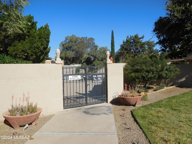 view of gate