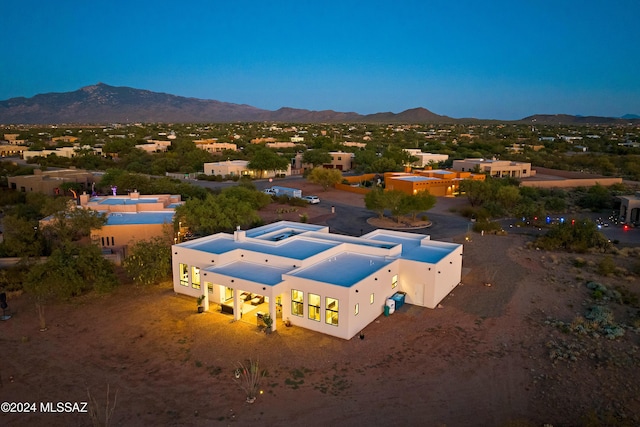 13123 E Molokai Ln, Vail, AZ 85641 - drone / aerial view featuring a mountain view