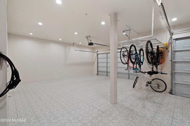 13123 E Molokai Ln, Vail, AZ 85641 - garage with recessed lighting and a garage door opener