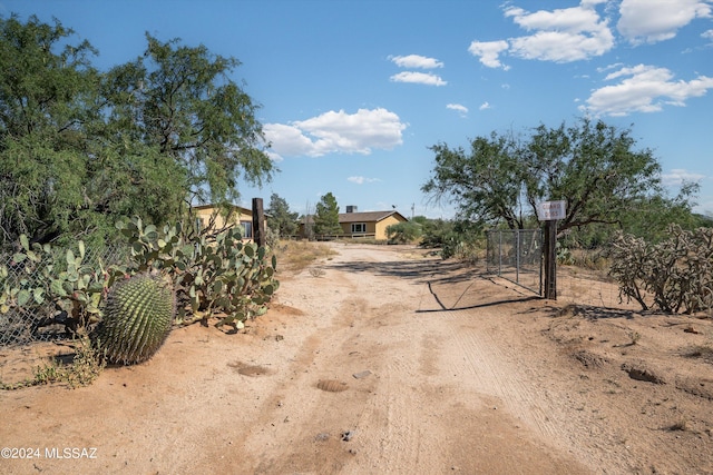 view of road