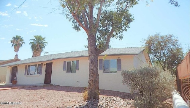 view of ranch-style house