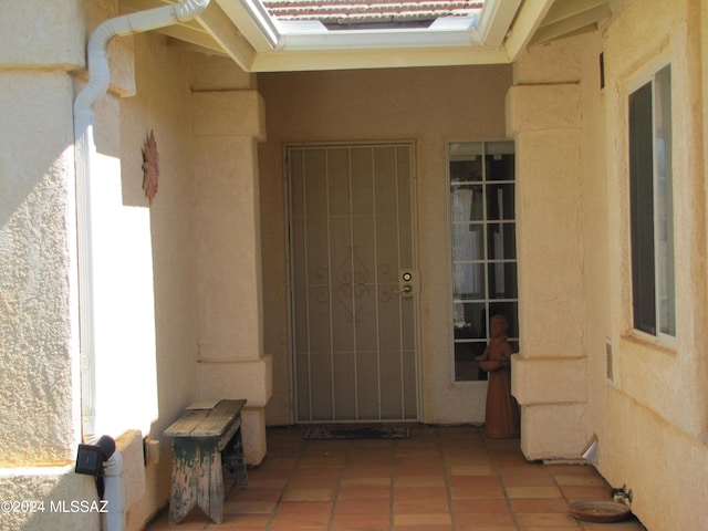 view of property entrance