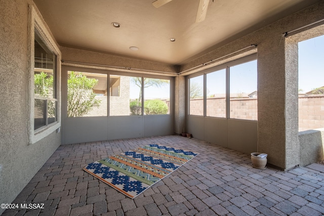542 W Shadow Wood St, Green Valley, AZ 85614 - sunroom / solarium with ceiling fan and healthy amount of natural light