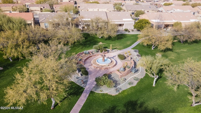 542 W Shadow Wood St, Green Valley, AZ 85614 - aerial view of property's location with nearby suburban area