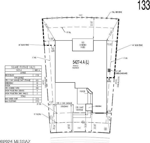 8257 S Silver Oak Dr, Tucson, AZ 85747 - room layout