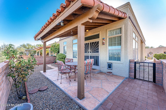 view of patio / terrace