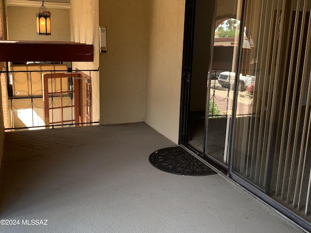 6352 N Barcelona Ln Unit 106, Tucson, AZ 85704 - doorway to property with stucco siding