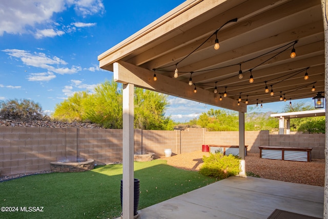 view of patio