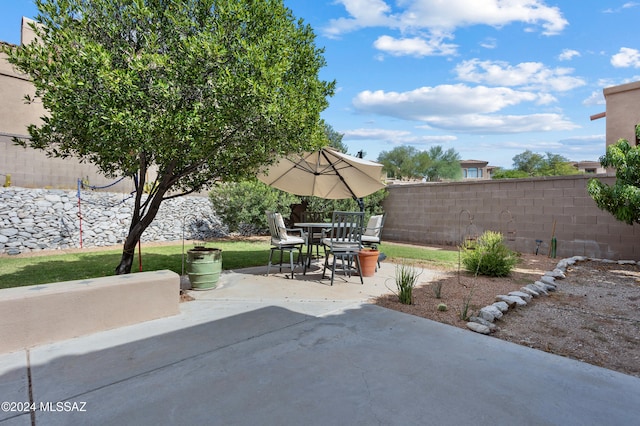 view of patio