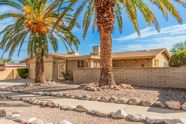 view of ranch-style home