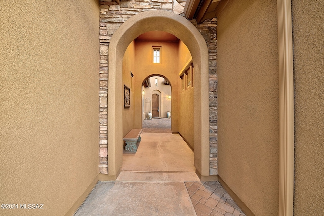 view of hallway