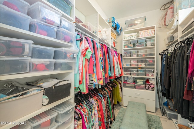 view of spacious closet