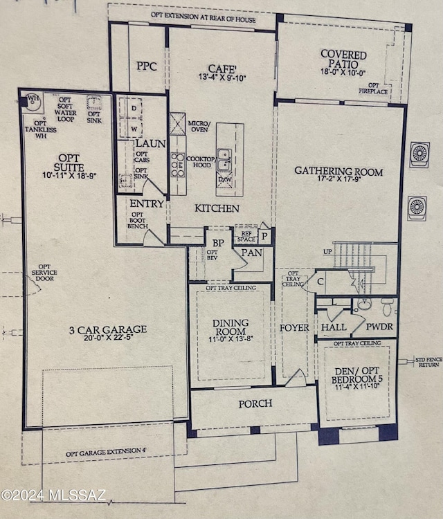 view of layout