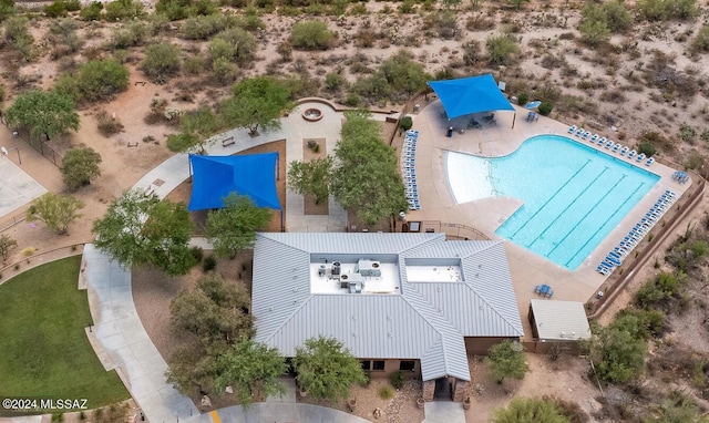 aerial view