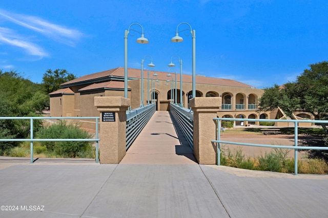 view of property's community