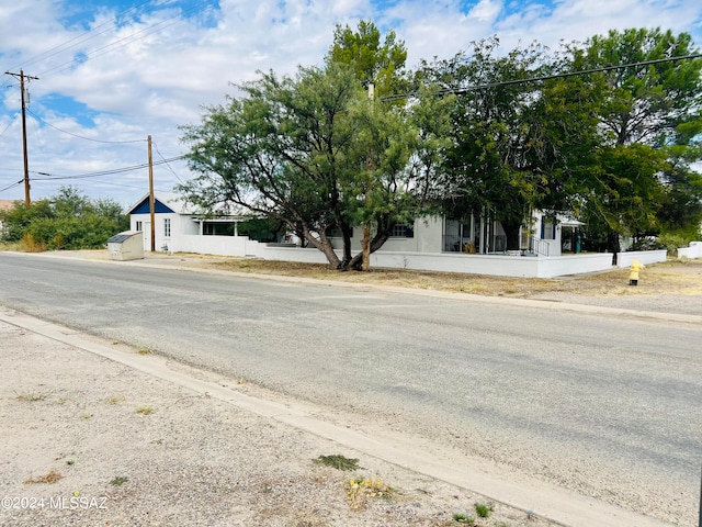 view of road