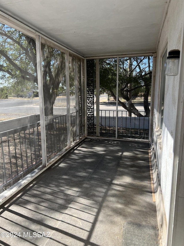 172 S Austin Blvd, Willcox, AZ 85643 - unfurnished sunroom featuring a wealth of natural light