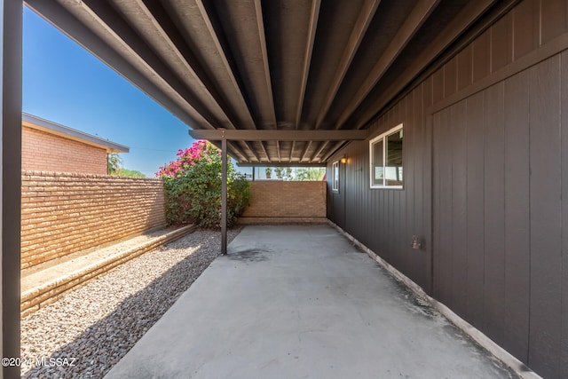 view of patio