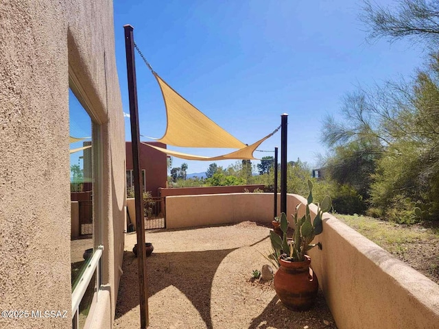 5550 W Open R Pl, Tucson, AZ 85713 - view of yard with fence