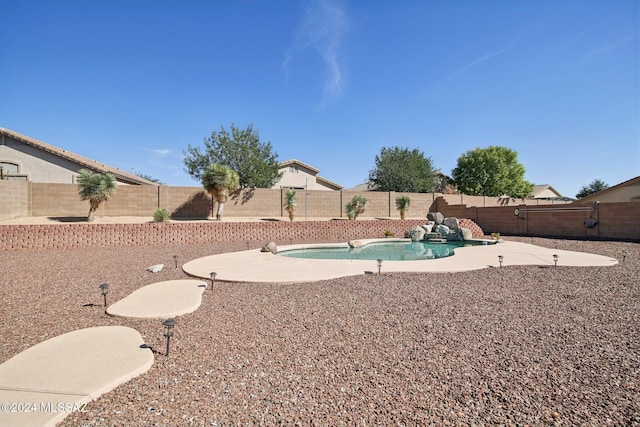 exterior space with a patio