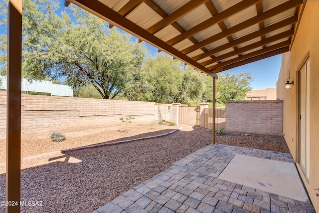 view of patio / terrace